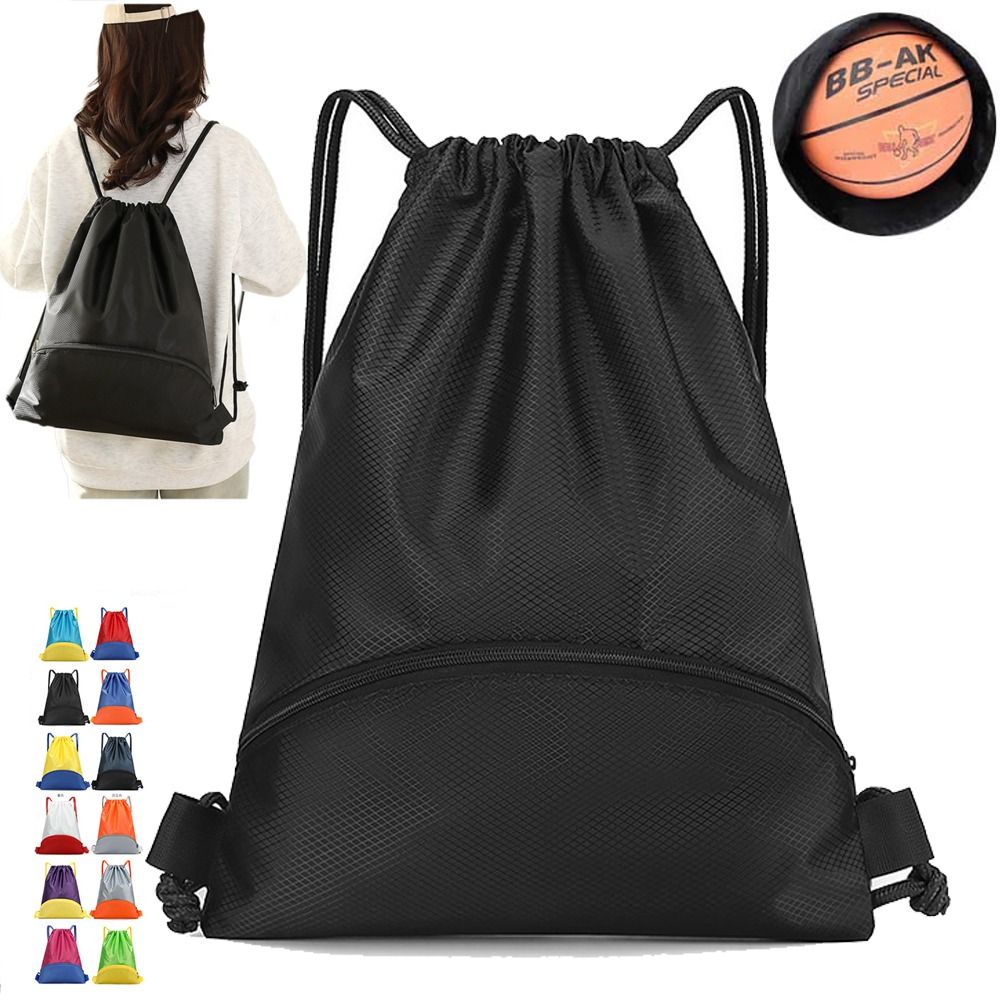 Drawstring Gym Bag - Bolsa Deportiva Plegable de Gran Capacidad