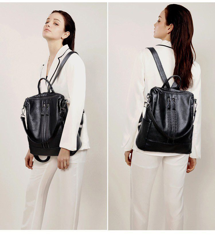 Mochila escolar de cuero suave - Mini Backpack Purse reseña y precio