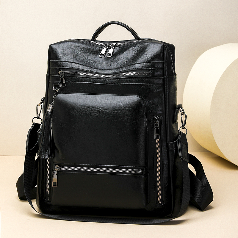Conjunto de mochila con aparie - Leather Backpack Vintage reseña y precio