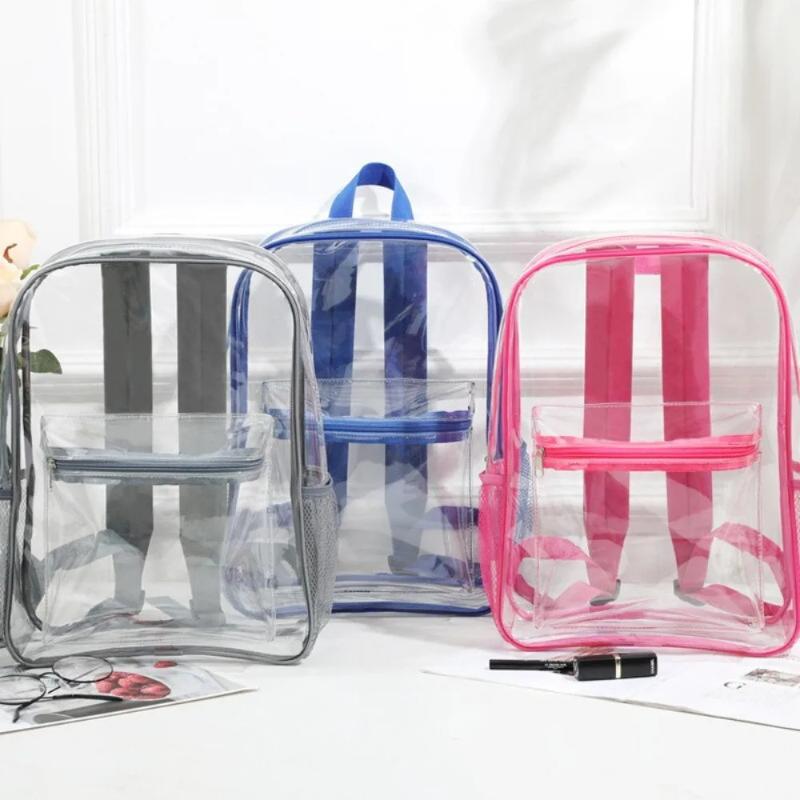 Mochila Deportiva de PVC Trans - Canvas Backpack Casual reseña y precio