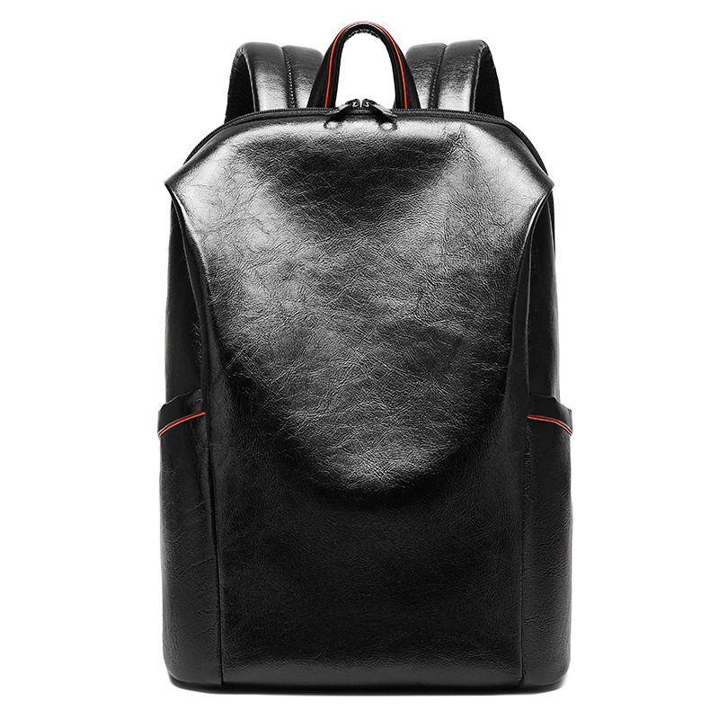 Mochila de cuero genuino negro - Leather Backpack Vintage reseña y precio